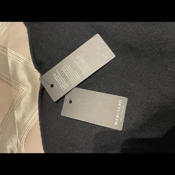 NWT Marciano Wool and Silk Black Tunic - XS - Picture 5 of 6